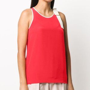 RED Valentino Bow Detail Tank Top Size 44